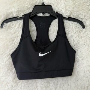 Nike Women's Black and White Sports Bra